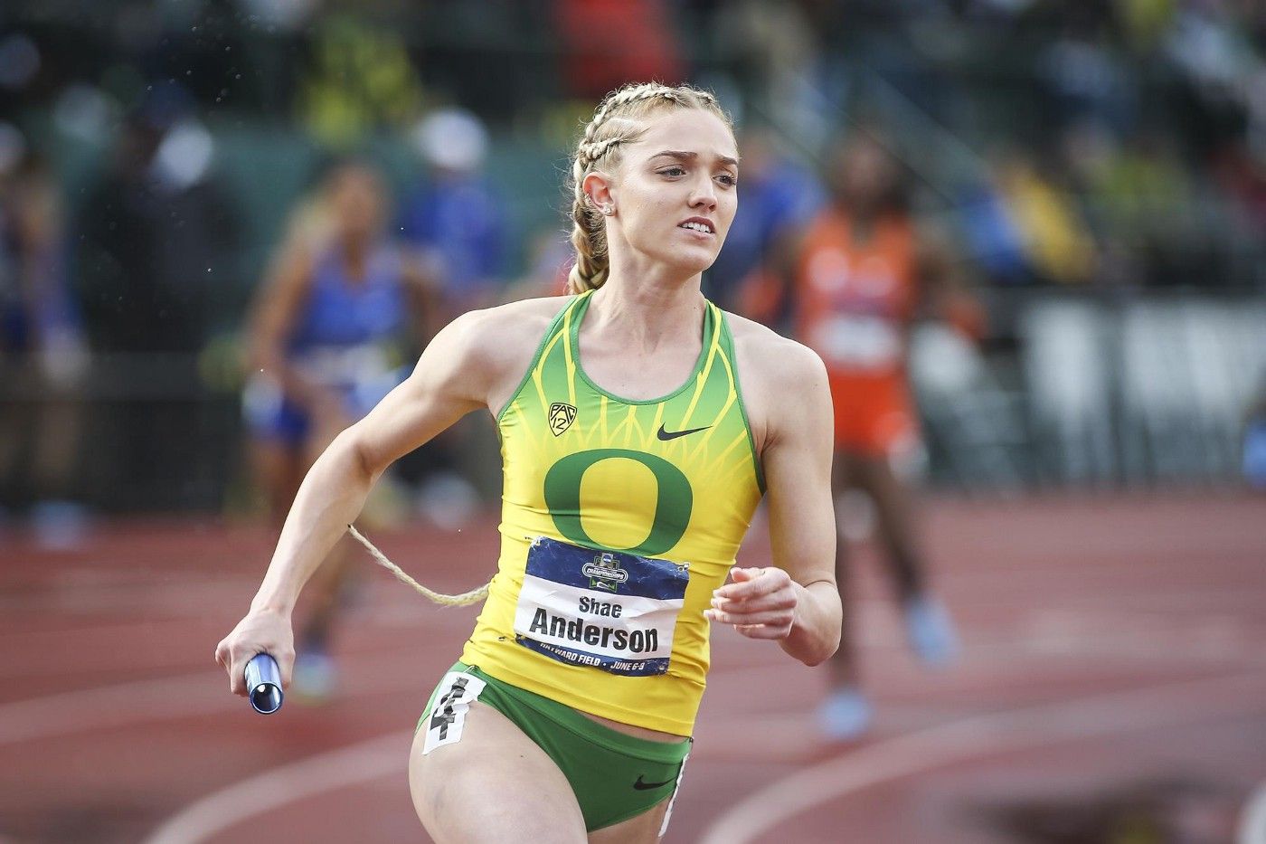 University of Oregon Female Runner: Shae Anderson