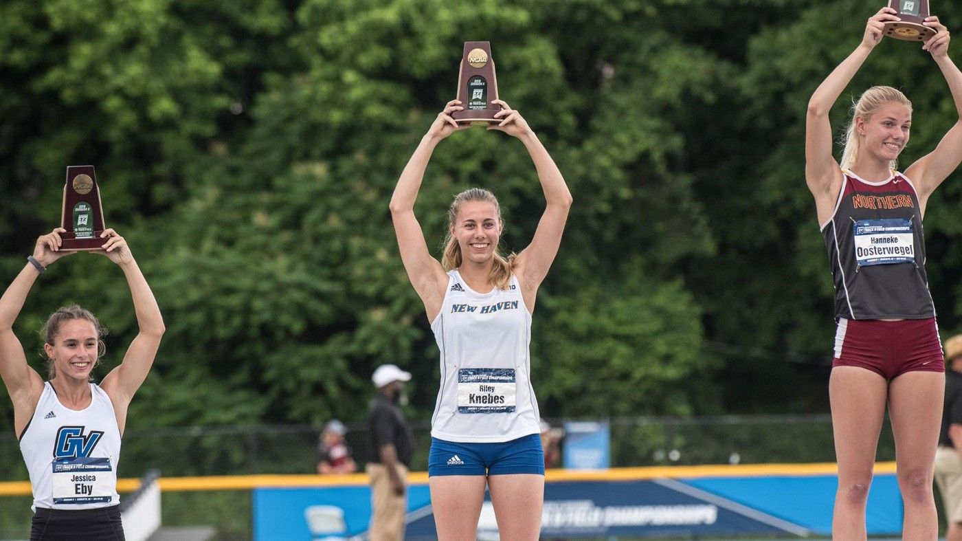 NCAA Div 2; Female award Ceremony