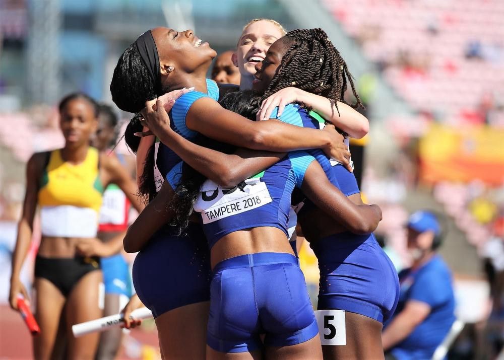 Team USA; Female athletes; Track and Field; IAAF World U-20 Championships