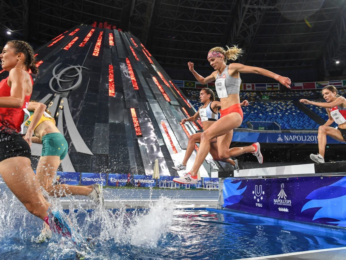 World University Games in 2019 womens steeple chase