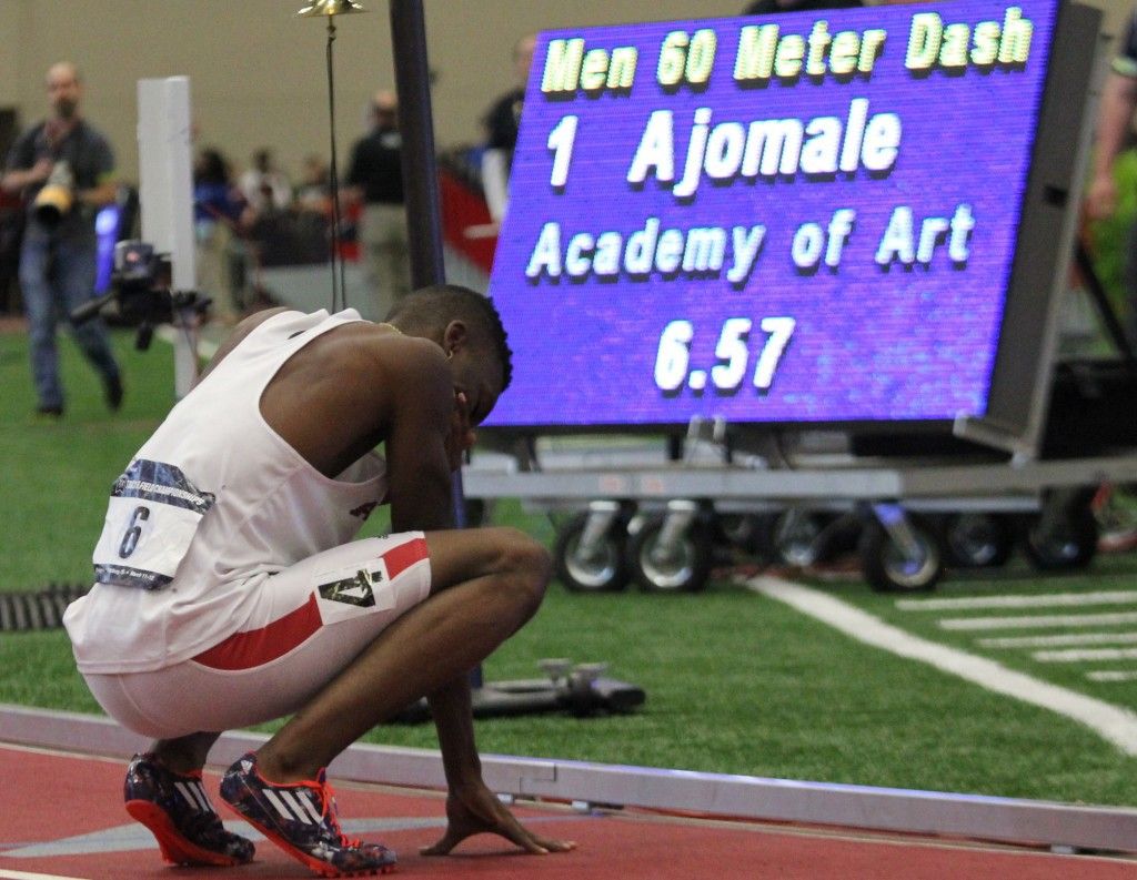 60m Dash NCAA Competition