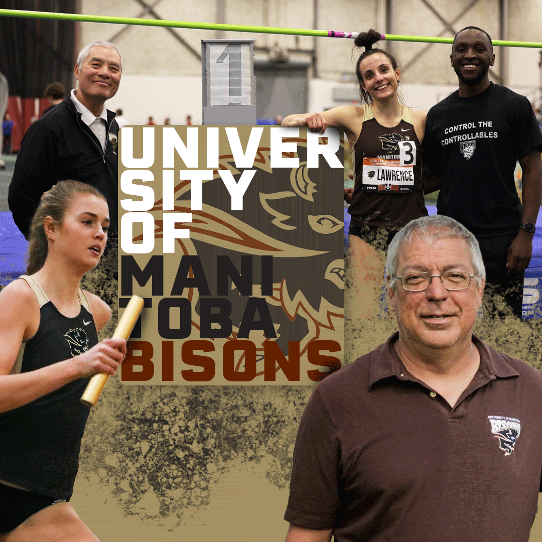 Inside the University of Manitoba Bisons track and field/cross country program