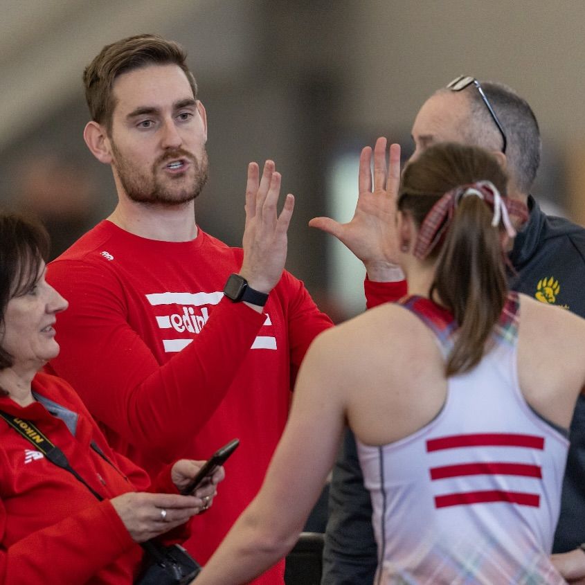 Edinboro University's Head Track and Field Coach, Taylor Cudequest