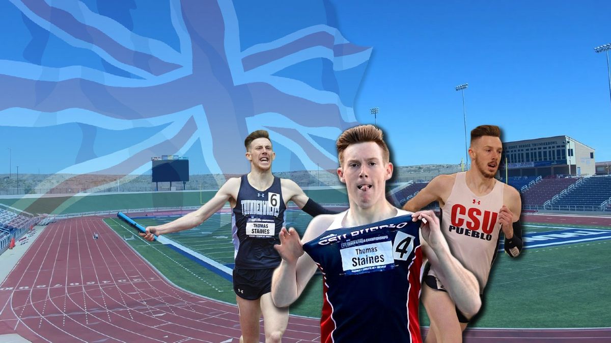 CSU-Pueblo (NCAA Div 2): The perfect fit for Britain's Thomas Staines