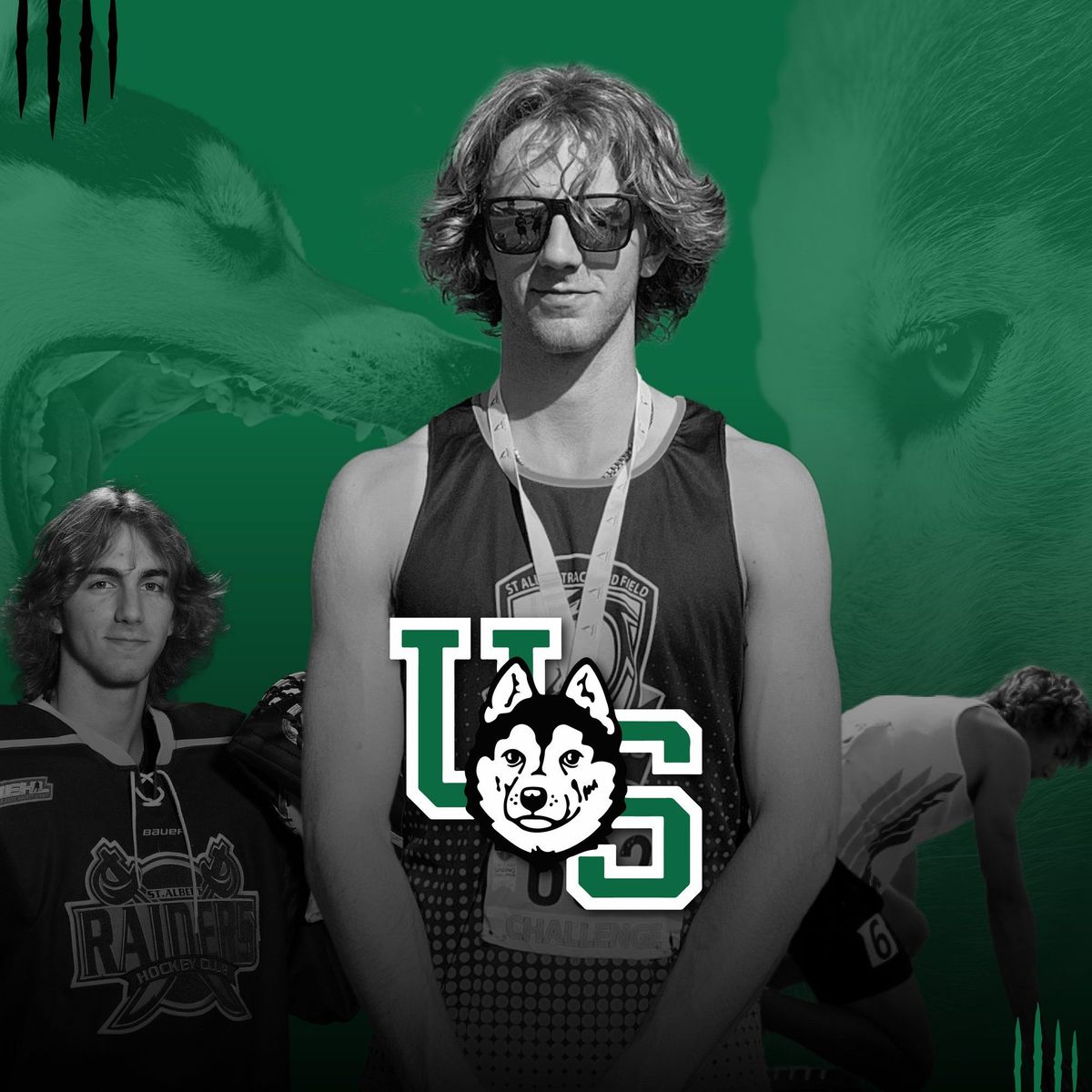 From the crease to track and field: Christian Francis’ journey from hockey goalie to USask decathlete