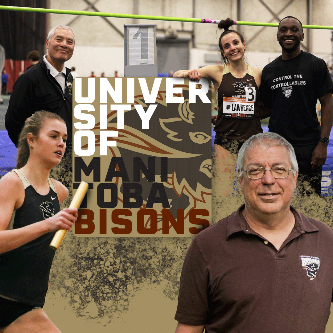 Inside the University of Manitoba Bisons track and field/cross country program with coaches Berube and Nkwonta