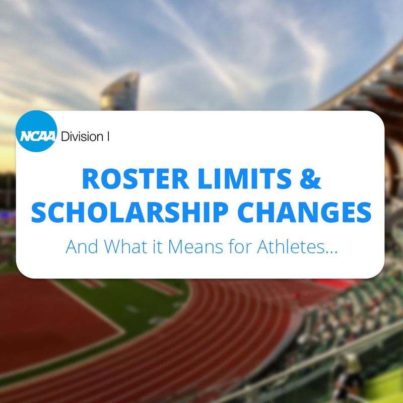 NCAA Roster Size and Scholarship Changes in Track & Field/Cross Country (2025)