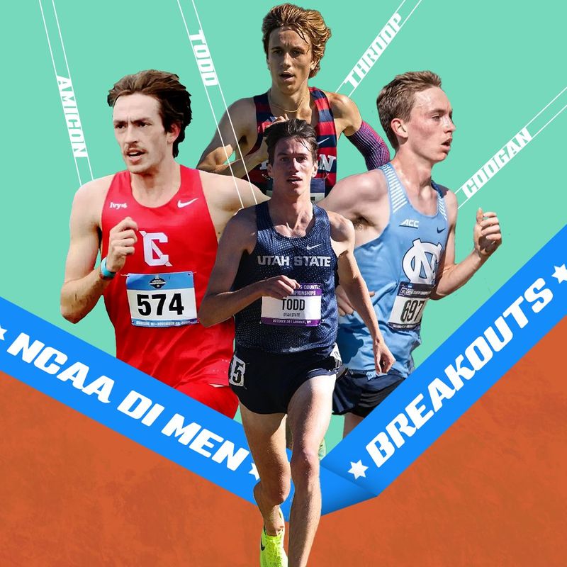 D1 Male XC runners who broke out in college